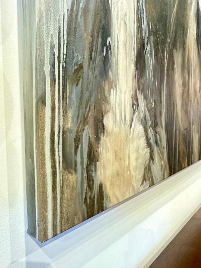 Eric Alfaro Galgos Greyhounds Impressive 10 Foot Long Painting by Eric Alfaro