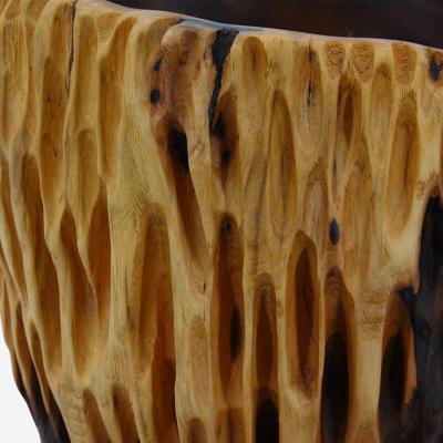 Eric Allen Carved Walnut Vessel