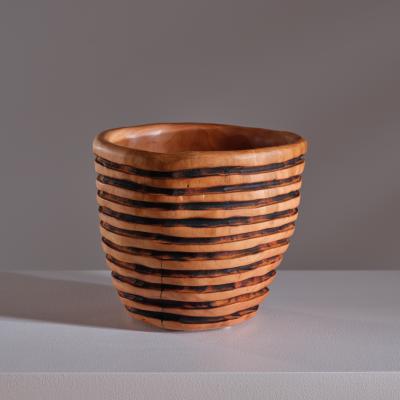 Eric Allen Striped Mulberry Vessel