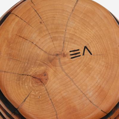 Eric Allen Striped Mulberry Vessel