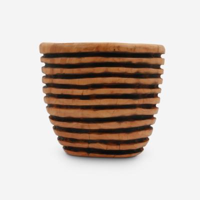 Eric Allen Striped Mulberry Vessel
