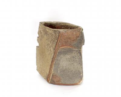 Eric Astoul Eric Astoul French Ceramic Wood Fired Vase La Bore France