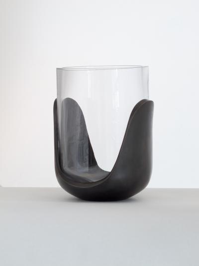 Eric Schmitt Hill Bronze Vase by Eric Schmitt