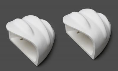 Eric Schmitt Wall lights in Plaster by Eric Schmitt