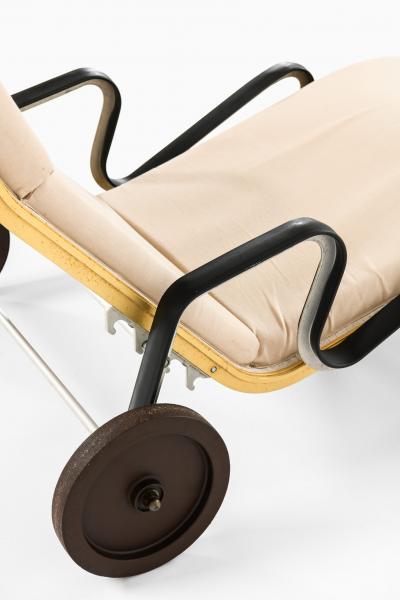 Eric Sigfrid Persson Sunbed Lounge Chair Produced in Sweden