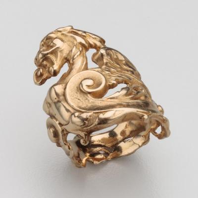 Eric deKolb Eric deKolb Sea Serpant Ring 14kt Gold