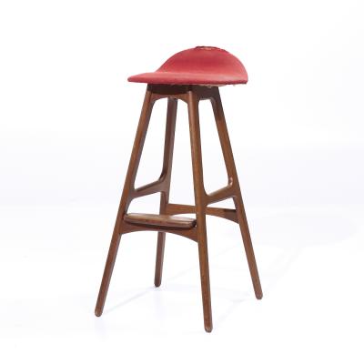 Erik Buch Erik Buch Mid Century Bar Stool Single