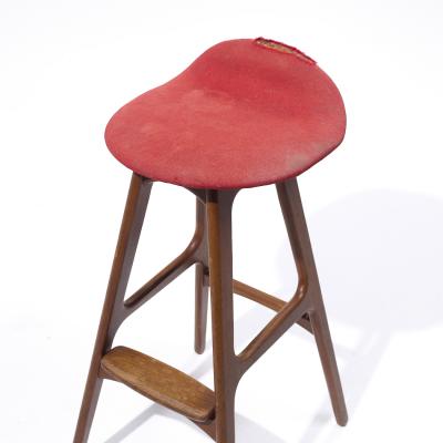 Erik Buch Erik Buch Mid Century Bar Stool Single