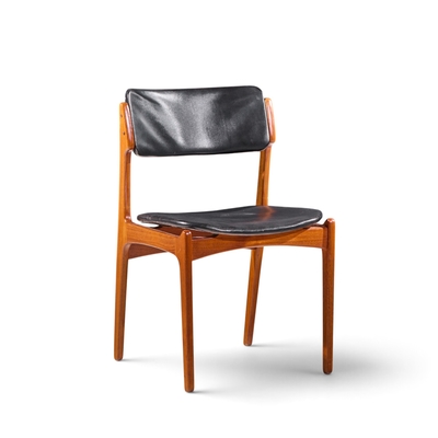 Erik Buch Erik Buch Mid Century Danish Teak Dining Chairs Set of 6