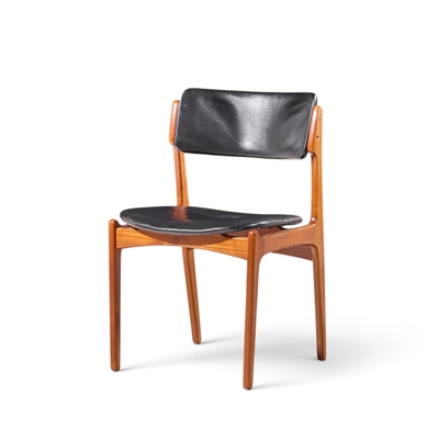 Erik Buch Erik Buch Mid Century Danish Teak Dining Chairs Set of 6