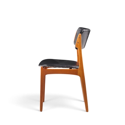 Erik Buch Erik Buch Mid Century Danish Teak Dining Chairs Set of 6