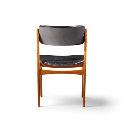 Erik Buch Erik Buch Mid Century Danish Teak Dining Chairs Set of 6