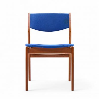 Erik Buch Erik Buch Mid Century Danish Teak Side Dining Chairs Set of 4