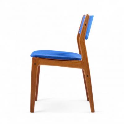 Erik Buch Erik Buch Mid Century Danish Teak Side Dining Chairs Set of 4