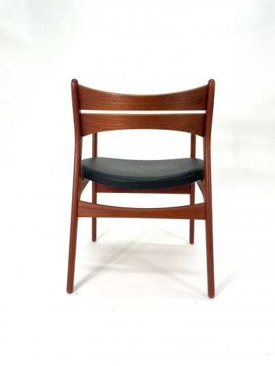 Erik Buch Erik Buch Teak Desk Chair with Arms for Christiansen M belfabrik