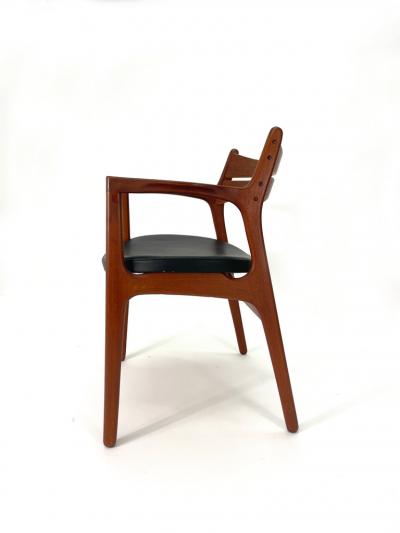 Erik Buch Erik Buch Teak Desk Chair with Arms for Christiansen M belfabrik