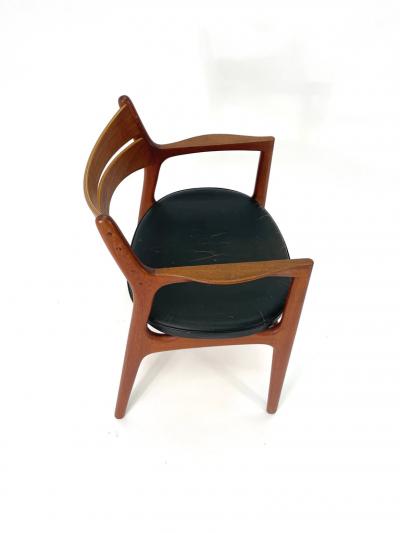 Erik Buch Erik Buch Teak Desk Chair with Arms for Christiansen M belfabrik