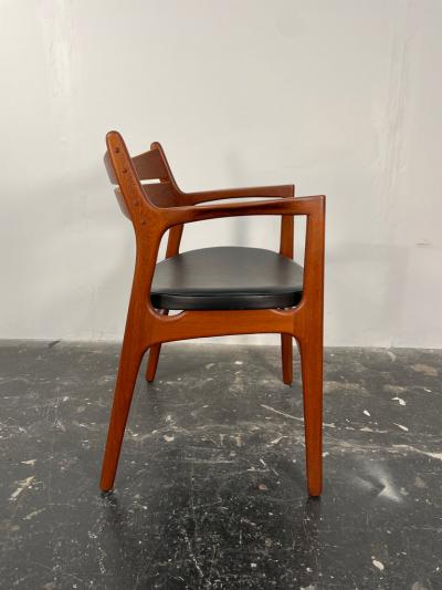 Erik Buch Erik Buch Teak Desk Chair with Arms for Christiansen M belfabrik