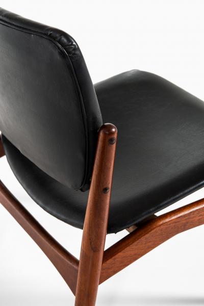 Erik Buck Dining Chairs Model Captain Produced by rum M belsnedkeri