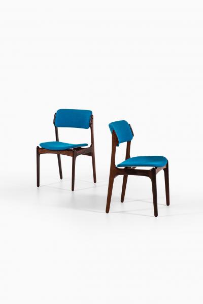 Erik Buck Erik Buck Dining Chairs Model OD 49 by Oddense Maskinsnedkeri A S
