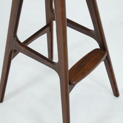 Erik Buck Scandinavian Modern Rosewood Barstool by Erik Buck