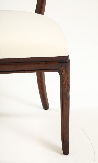 Erik Chambert A Set of Six Swedish Side Chairs Circa 1940s