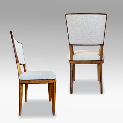Erik Chambert Natty Pair of Swedish Modern Side Chairs