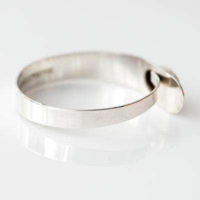 Erik Granit Scandinavian Modern Sterling Silver Bracelet by Erik Granit Helsinki 1971