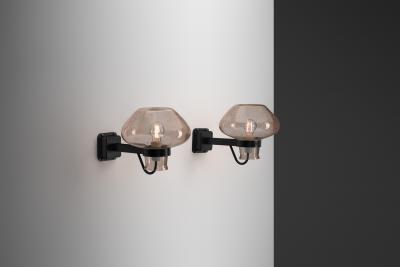 Erik Gunnar Asplund A Pair of GA9 Wall Lights by Erik Gunnar Asplund for ASEA Sweden 1940s