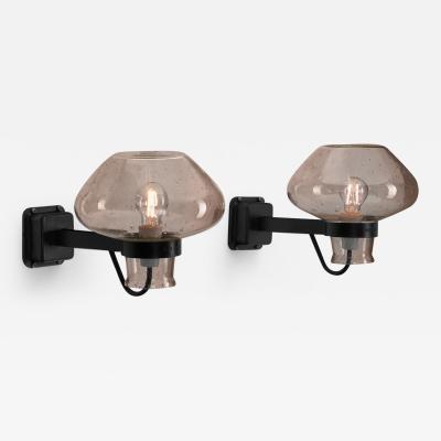 Erik Gunnar Asplund A Pair of GA9 Wall Lights by Erik Gunnar Asplund for ASEA Sweden 1940s