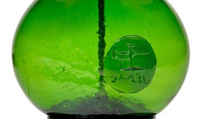Erik H glund Art Glass Table Lamp by Erik Hoglund