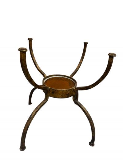 Erik H glund MID CENTURY IRON LOW SIDE TABLES GLASS ETCHED TOPS STYLE OF ERIK HOGLUND