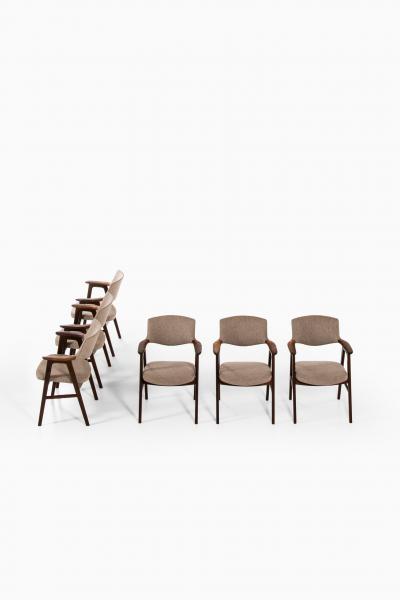 Erik Kirkegaard Armchairs DIning Chairs Produced by H ng Stolefabrik
