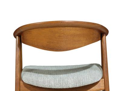 Erik Kirkegaard Erik Kirkegaard Danish Teak Dining Chairs 4 Available