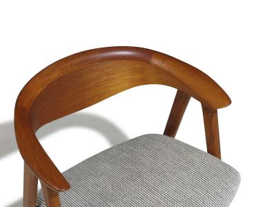 Erik Kirkegaard Erik Kirkegaard Danish Teak Dining Chairs 4 Available