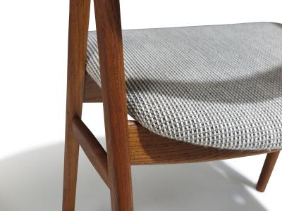 Erik Kirkegaard Erik Kirkegaard Danish Teak Dining Chairs 4 Available