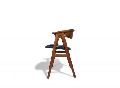 Erik Kirkegaard Pair of Restored Danish Teak Armchairs by Erik Kirkegaard