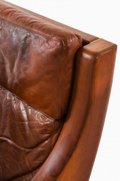 Erik Ole J rgensen Easy Chairs with Stools Produced by Selectform