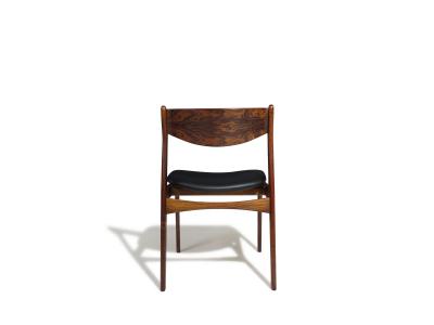 Erik Ole J rgensen Ten 10 Mid 20th Century Brazilian Rosewood PE Jorgensen Danish Dining Chairs