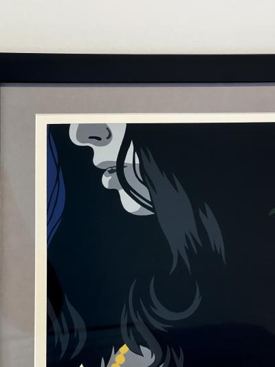 Erik Rasmussen Composition Lithograph Denmark 1983