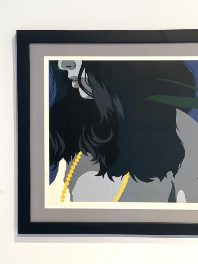 Erik Rasmussen Composition Lithograph Denmark 1983