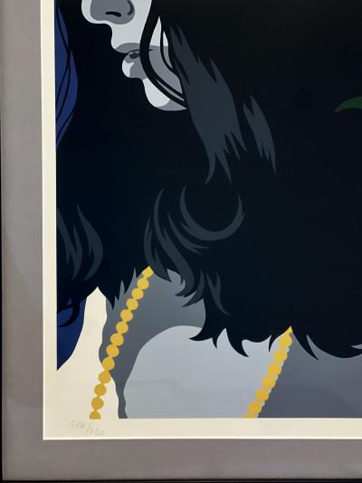 Erik Rasmussen Composition Lithograph Denmark 1983