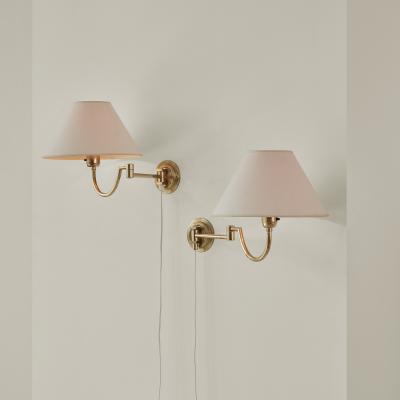 Erik W rn Erik W rn pair of wall lights 2nd half 20th century