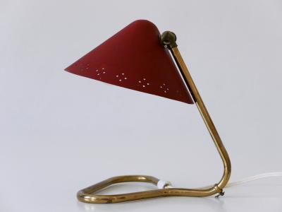 Erik W rn Lovely Mid Century Brass Table Lamp by Erik W rn for Gnosj Sweden 1950s