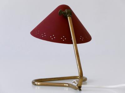 Erik W rn Lovely Mid Century Brass Table Lamp by Erik W rn for Gnosj Sweden 1950s