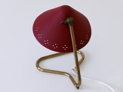 Erik W rn Lovely Mid Century Brass Table Lamp by Erik W rn for Gnosj Sweden 1950s