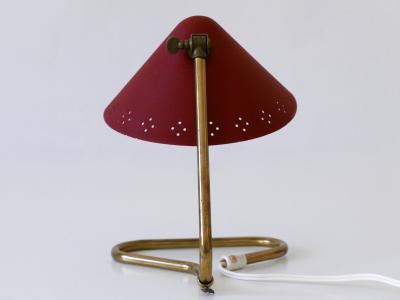 Erik W rn Lovely Mid Century Brass Table Lamp by Erik W rn for Gnosj Sweden 1950s