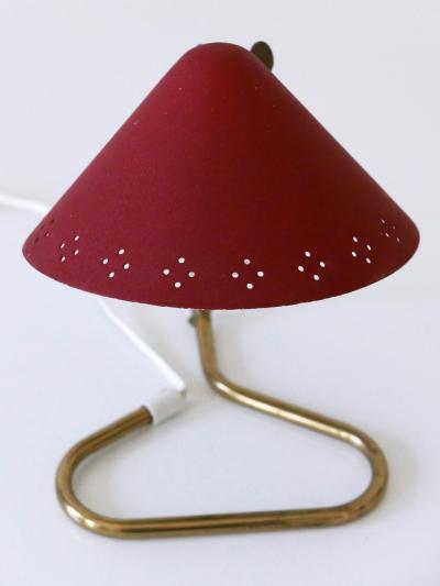 Erik W rn Lovely Mid Century Brass Table Lamp by Erik W rn for Gnosj Sweden 1950s