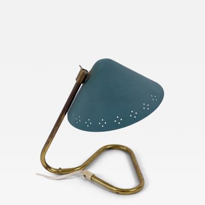 Erik W rn Lovely Mid Century Brass Table Lamp by Erik W rn for Gnosj Sweden 1950s