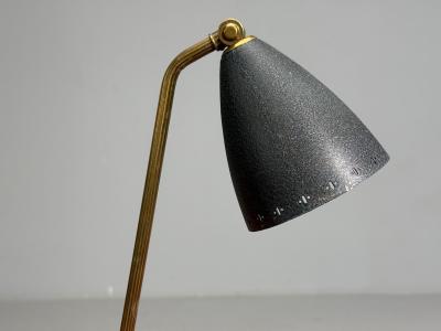 Erik W rn Table Lamps Metal Brass Sweden 1950s